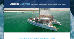 Desktop Screenshot of jaynesmarine.com